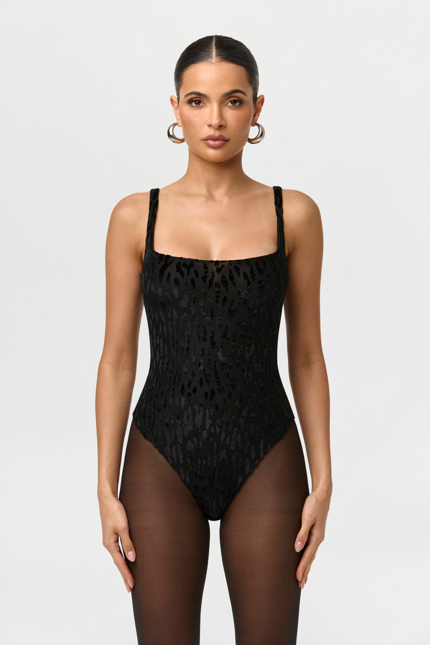 Burnout Scoop Tank Bodysuit - Image 4