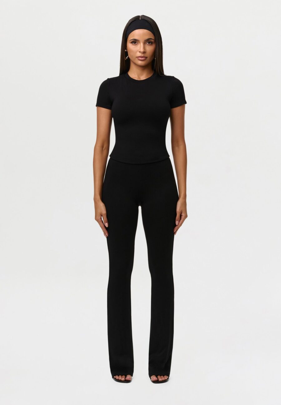 Smooth Bootcut Pants