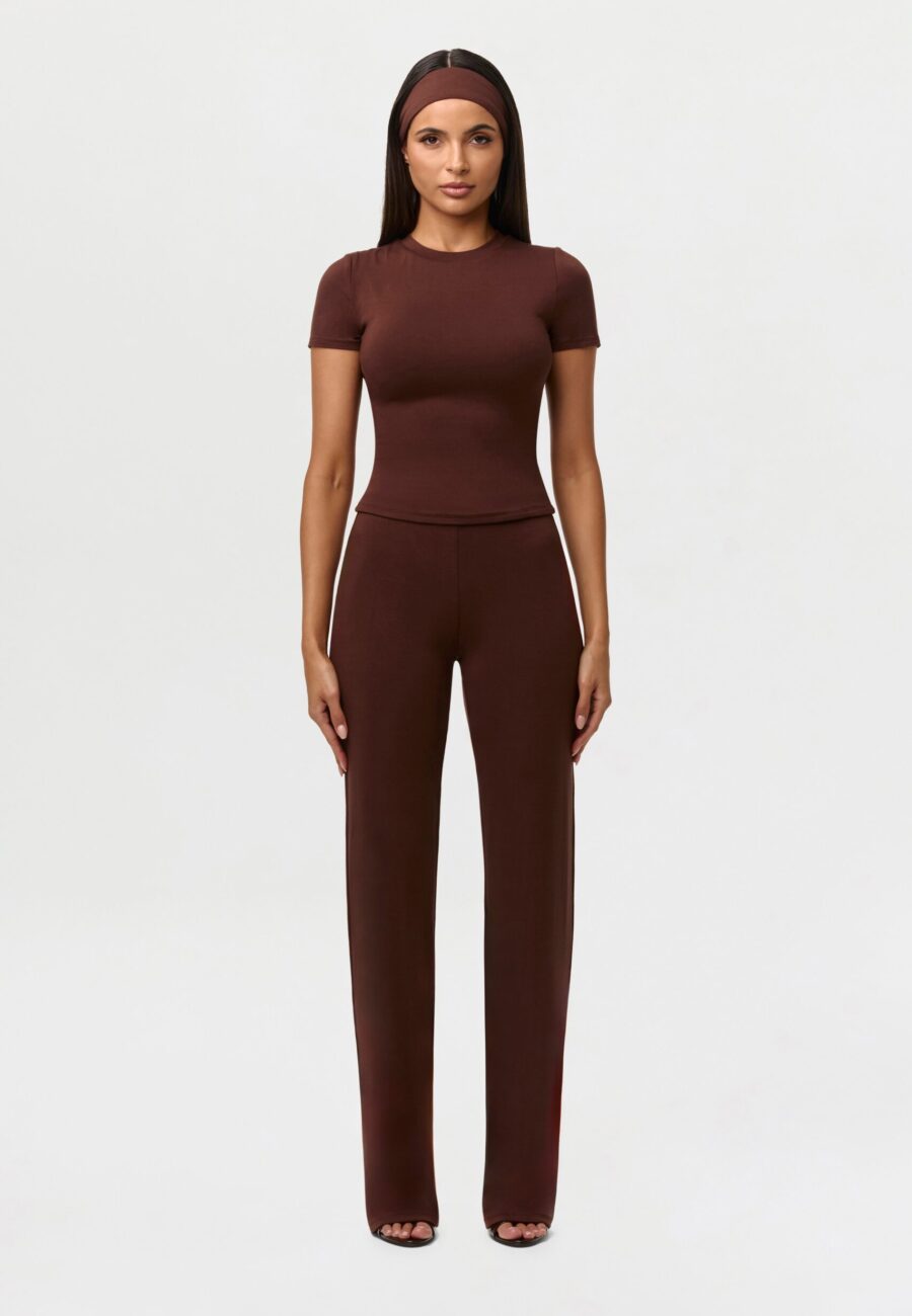 Smooth Straight Leg Pants