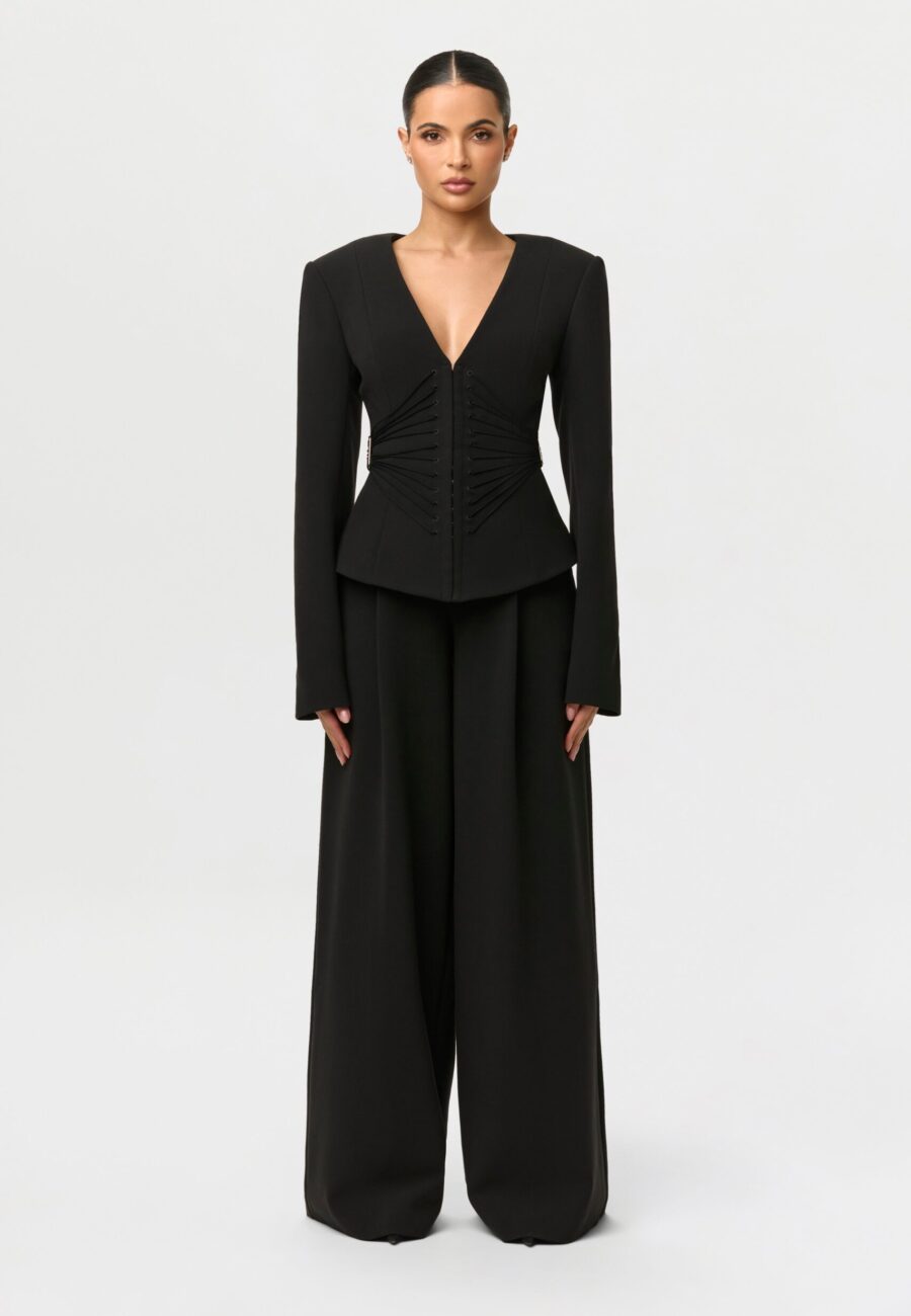 Suiting Wide-Leg Pants
